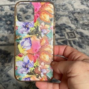 I phone 12 floral case